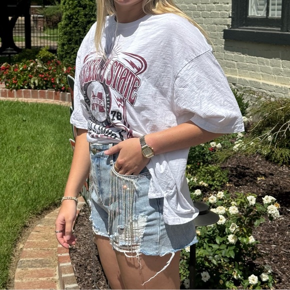 Blue B Collection Denim Shorts - Picture 3 of 6